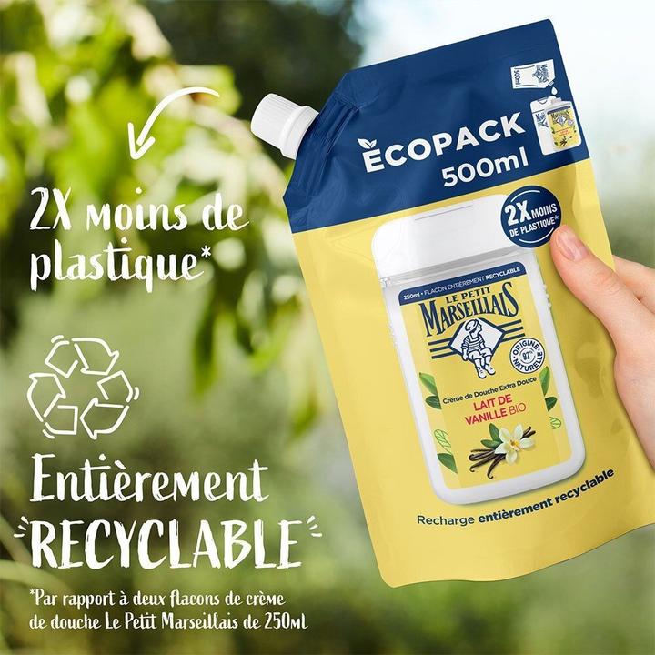 Produktbild Le Petit Marseillais Nachfüllbeutel Vanille (500 ml)