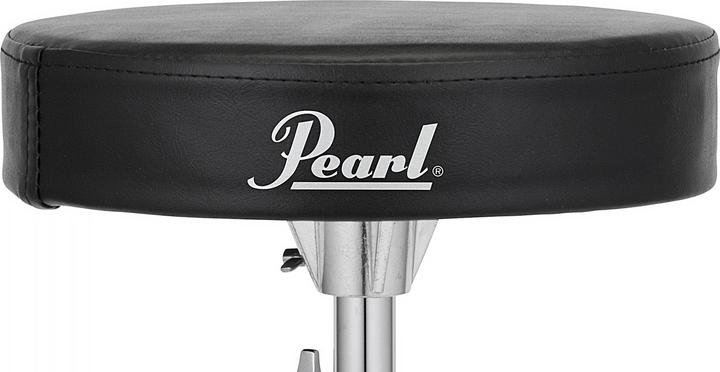 Actual product image Pearl D-50 Vinyl Round Seat Drum Stool (Drummer's seat)