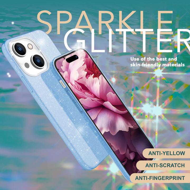 Immagine prodotto Nalia Copertina glitterata (Apple iPhone 15 Plus)