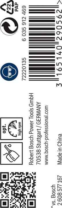 Image du produit Bosch Professional Zubehör Foret hélicoïdal PRO Metal HSS-G, 3,2 x 36 x 65 mm (3,2 mm)