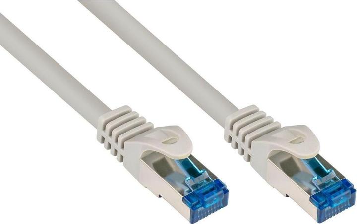 Produktbild Varia SO-37984 - Patchkabel Cat.6a, S/FTP, 1,5m, grau (S/FTP, CAT6a, 1.50 m)