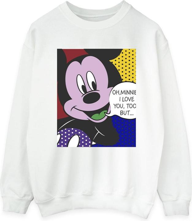Immagine prodotto Disney Mickey Mouse Oh Minnie Pop Art Felpa Donna (L)