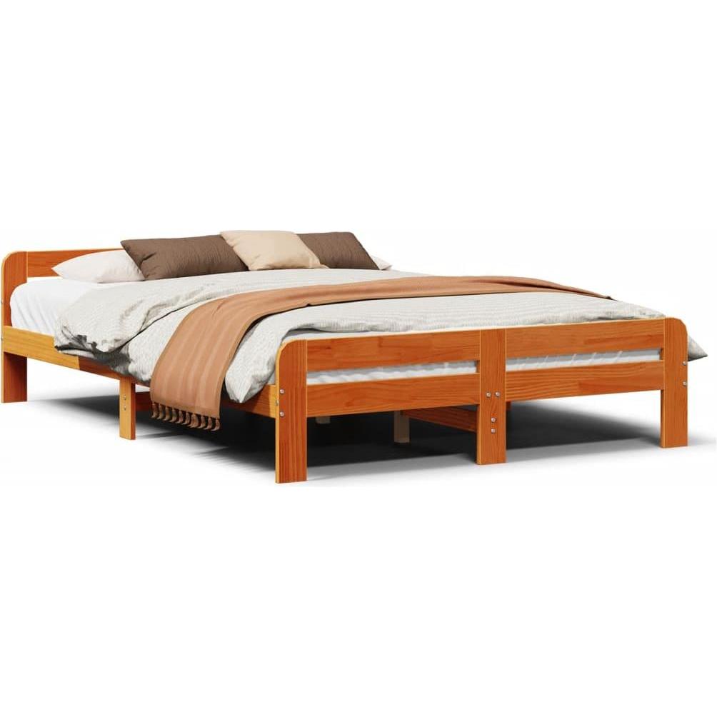 VidaXL, Bett, Bett ohne Matratze 160x200 (160 x 200 cm)