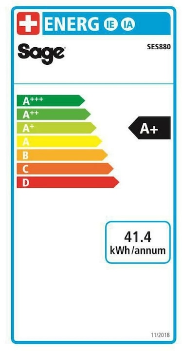 Energy Label Sage the Barista Touch (CH plug)