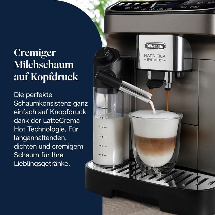 Produktbild De'Longhi Volautomatische Espressomaschine mit Milchschäumer und Touch-Display