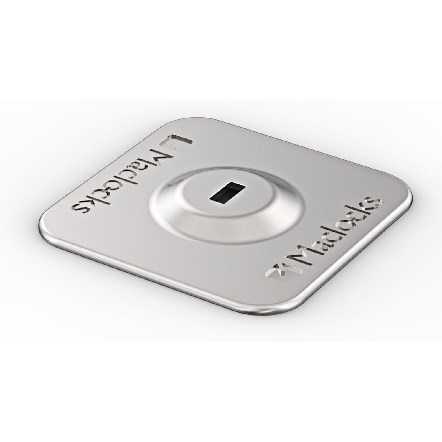 Maclocks Extra 3M Platte, Tablet Halterung, Silber