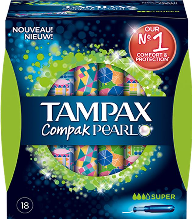Tampax Compak Pearl (18 x, Large)