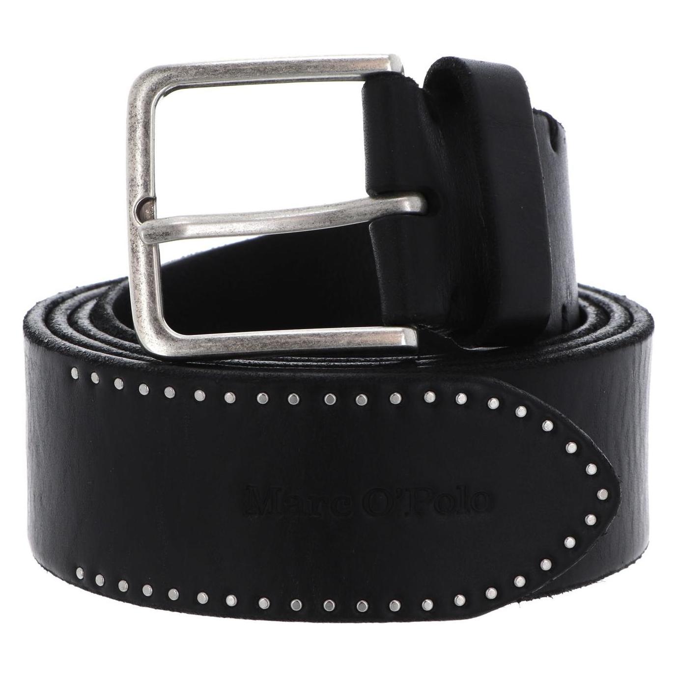 Marc O'Polo, Damen, Gürtel, Marie-Rivet Belt Ladies, Schwarz