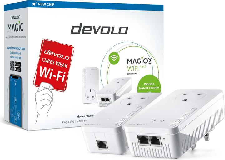 Produktbild Devolo Magic 2 Wifi Next Starter Kit (2400 Mbit/s)