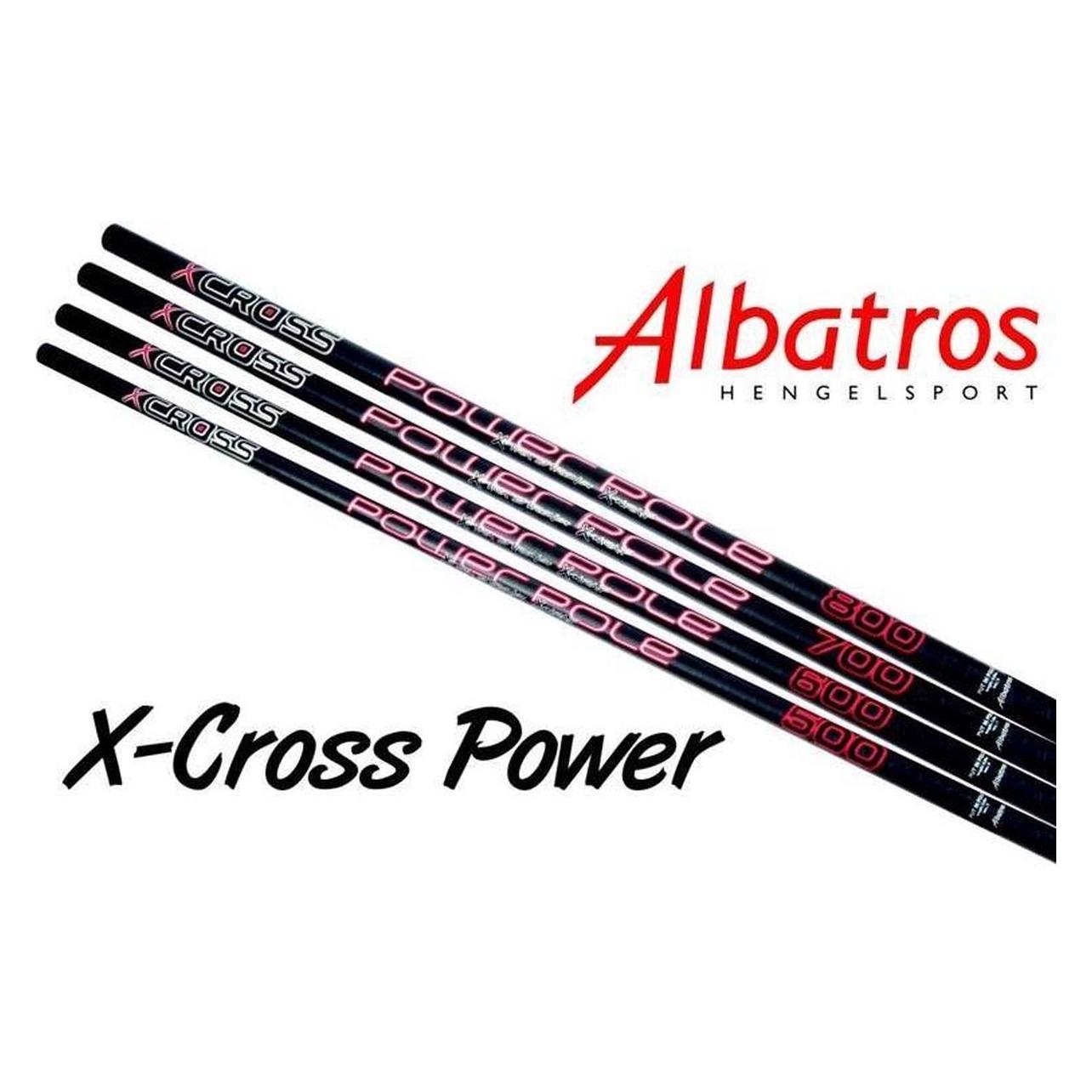 Albatros, Hengels, (Telescoopstang, 600 cm)