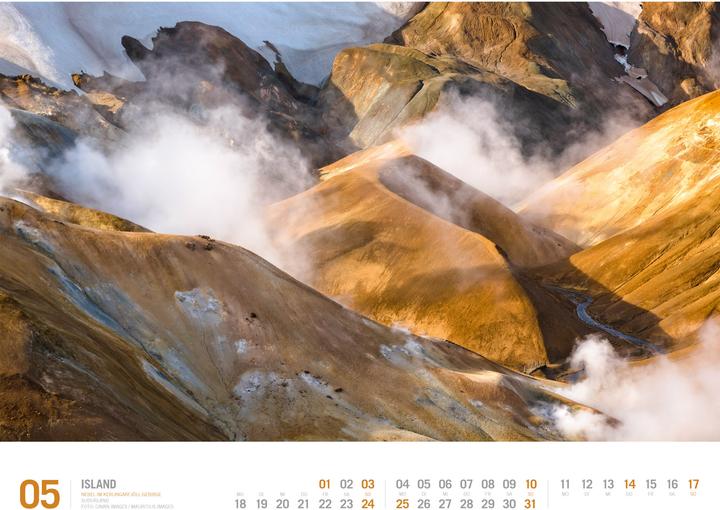 Immagine prodotto Island - Unterwegs zwischen Gletschern und Geysiren Kalender 2026 (Speciale)
