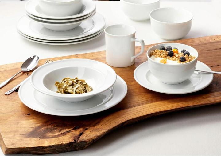 Produktbild Ritzenhoff & Breker Suppenteller "SIMPLE", 220 mm aus Porzellan, spülmaschinenfest (6 x, 22 cm)