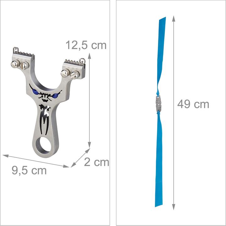 Actual product image Relaxdays Slingshot