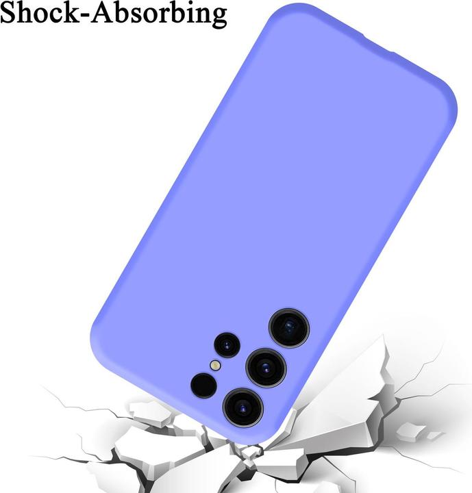 Image du produit Cadorabo Coque TPU Liquid Silicone Case (Samsung Galaxy S23 Ultra)