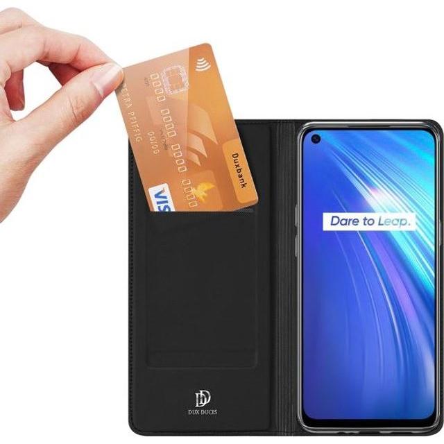Thumbnail - Dux Ducis Skin Pro Series Bookcover (Realme 6 Pro), Smartphone Hülle, Schwarz