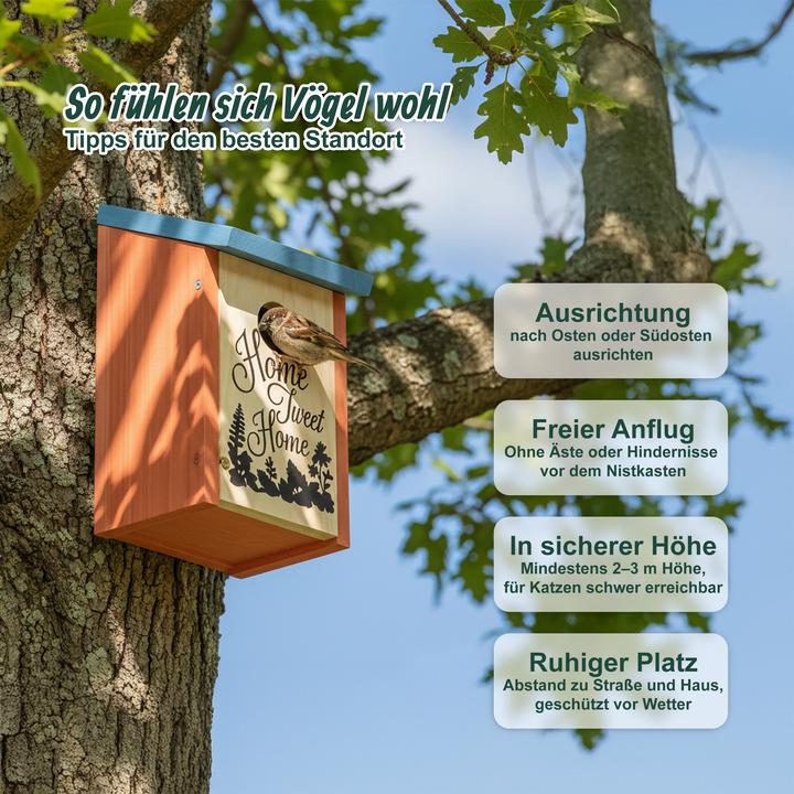 Produktbild Relaxdays Nistkasten