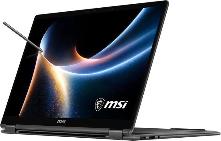 Produktbild MSI Notebook Prestige 14 Flip AI+ D3M 35.6 cm (14 Zoll) Full-HD+ Intel® Core™ (14", 2000 GB, 32 GB, DE)