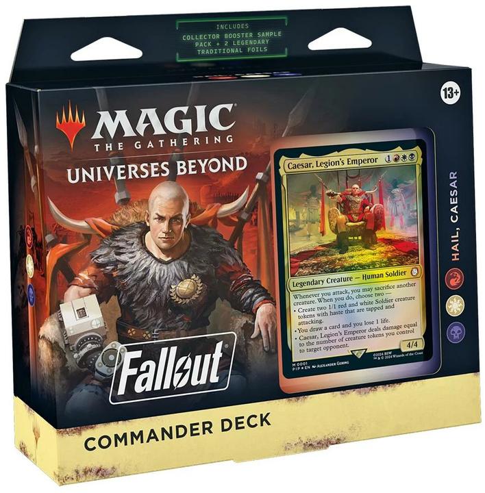 Image du produit Magic the Gathering Magic: The Gathering Universes Beyond: Fallout – Commander Decks Display -EN- (Anglais, Commandant)