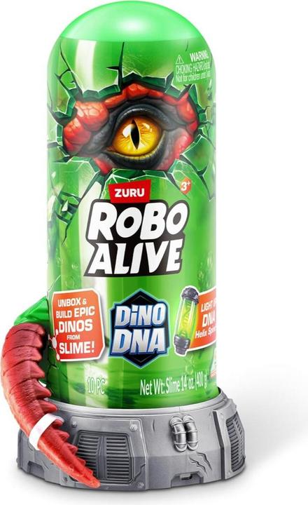Produktbild Roboalive ROBO ALIVE-DINO DNA-DINO DNA PLAYSET,S1,TUBE,8PC