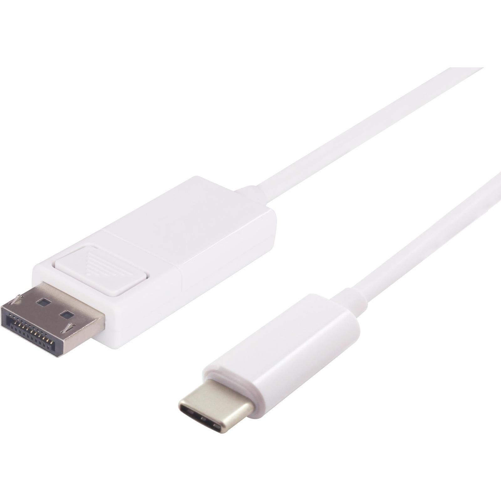 MicroConnect DisplayPort – USB C (2 m, DisplayPort), Video Kabel