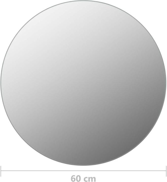 Produktbild vidaXL Wandspiegel mit LED-Leuchte (60 cm)