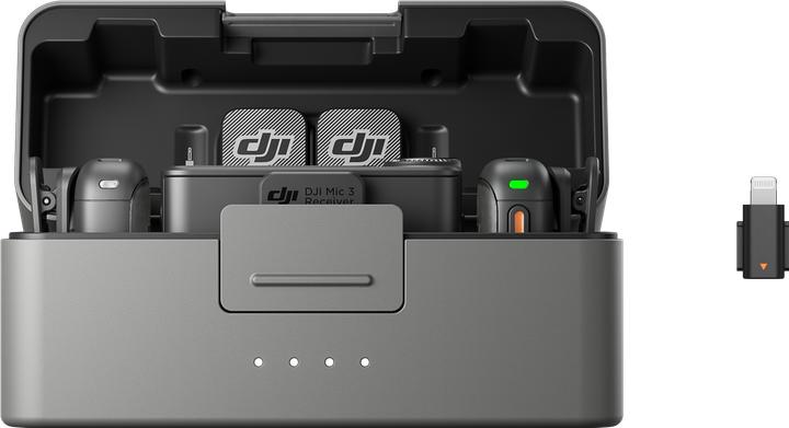 Immagine prodotto DJI Mic 3 (2 TX + 1 RX + Charging Case)