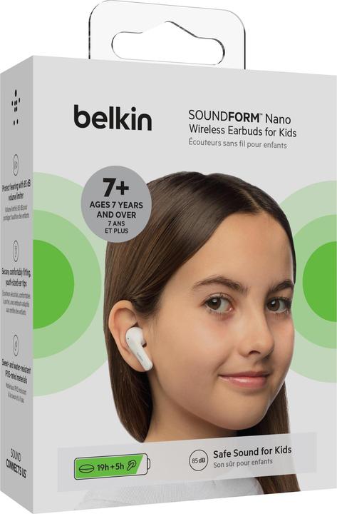 Image du produit Belkin SoundForm Nano Ecouteurs sans fil pour enfants