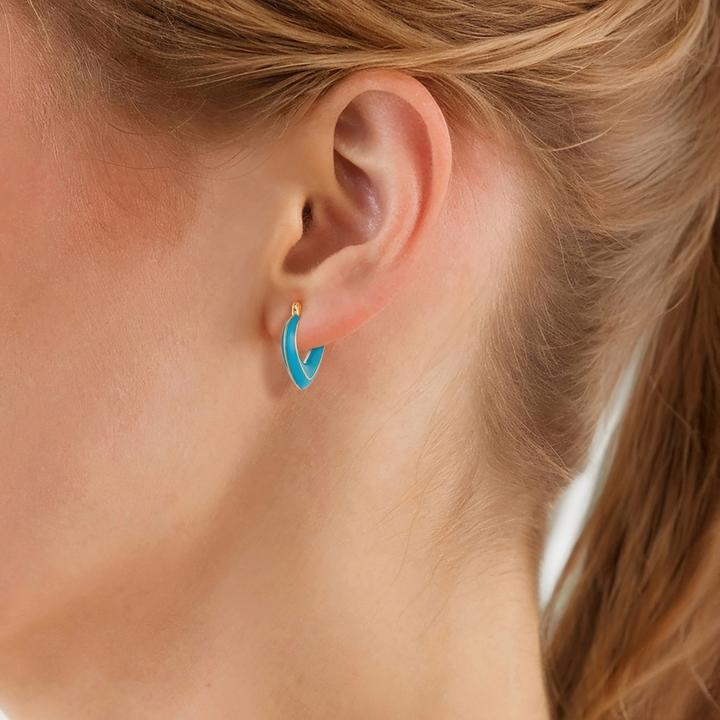 Produktbild Yokoamii Damen Creolen Metall-Legierung - 36558 (Metall-Legierung)