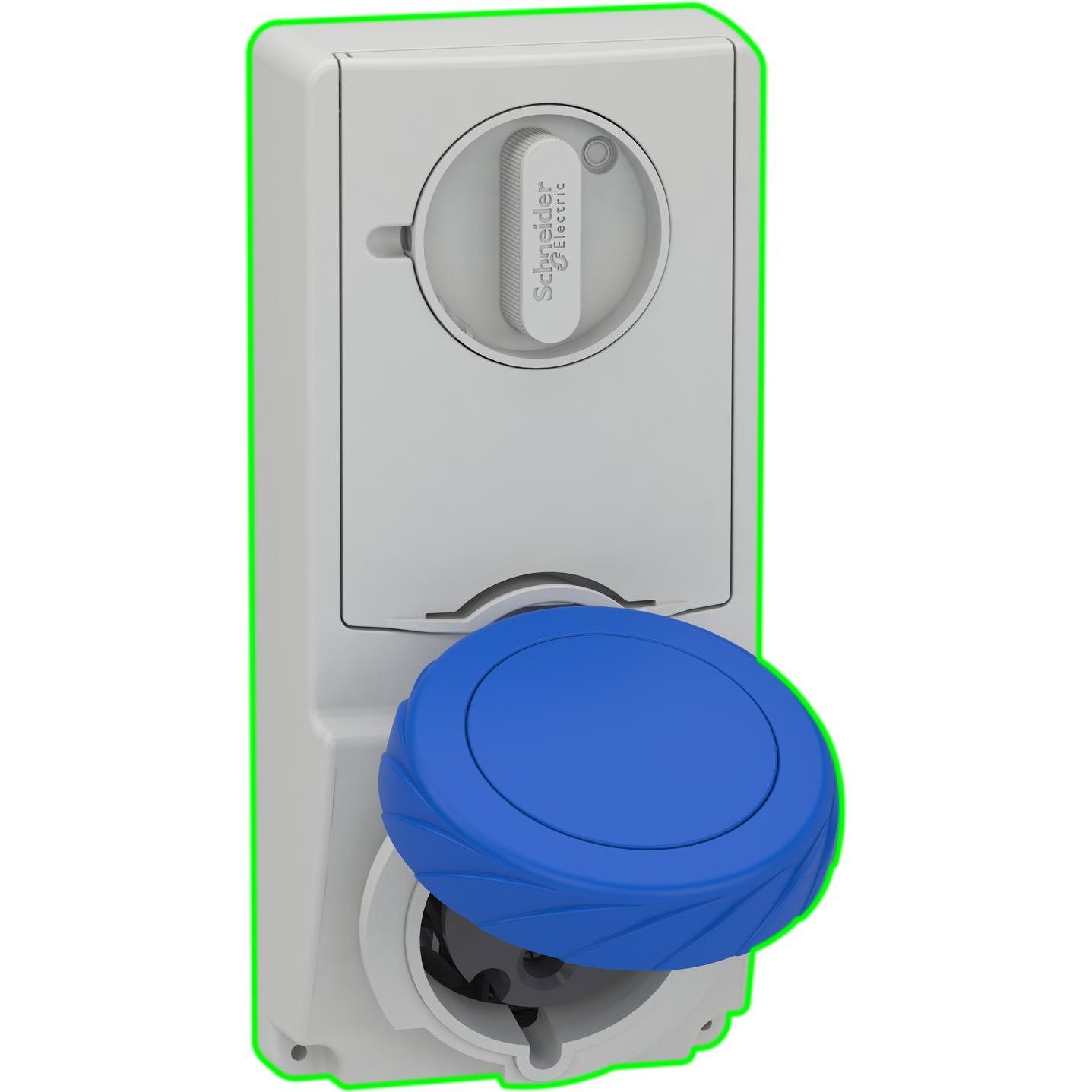 Schneider Electric, Steckdose, SE 82192 Anbausteckdose Verrieg. Ip65 32A 230V 3P
