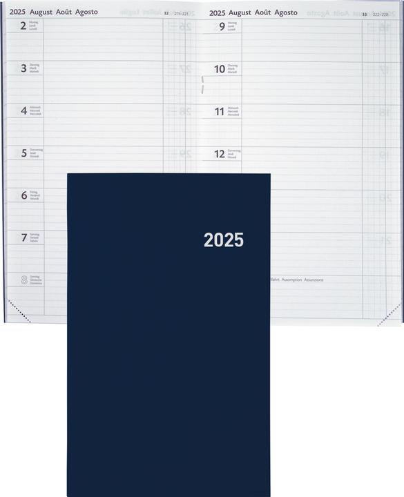 Valori nutrizionali e ingredienti Biella Agende business Compact (25 x 15 cm, 1 settimana / 1 pagina)