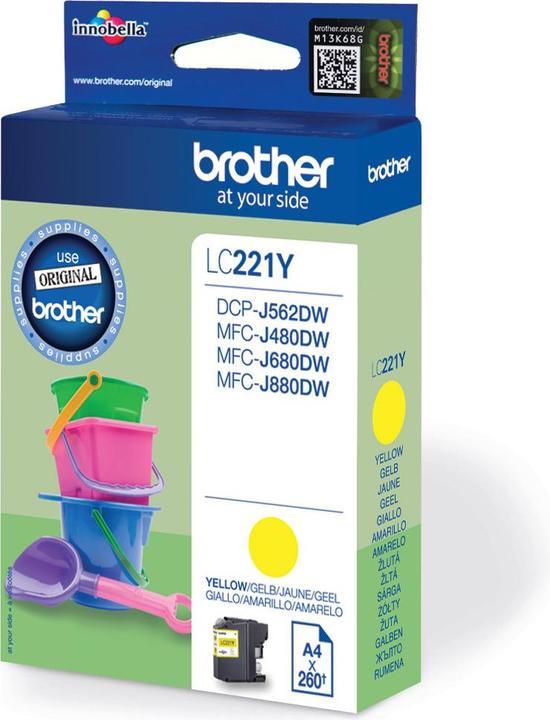 Image du produit Brother Lc-221y (Y)