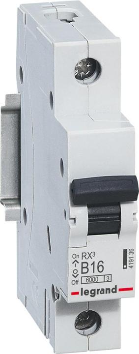 Legrand 419136 LS B16A 1P 6KA 1M Miniature circuit breaker
