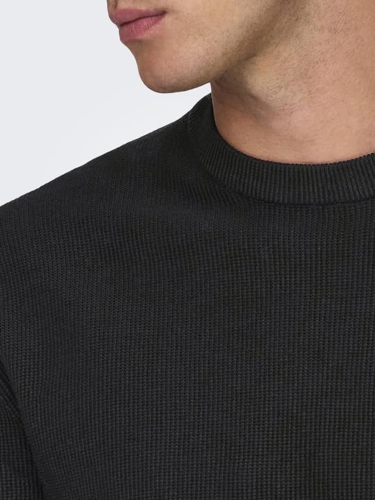 Immagine prodotto Only & Sons Onstony Ds 12 Ls Waffle Crew Knit Noos (XS)