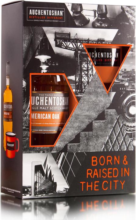 Actual product image Auchentoshan American Oak SET with mug (Scotch whisky, 1 x 70 cl)