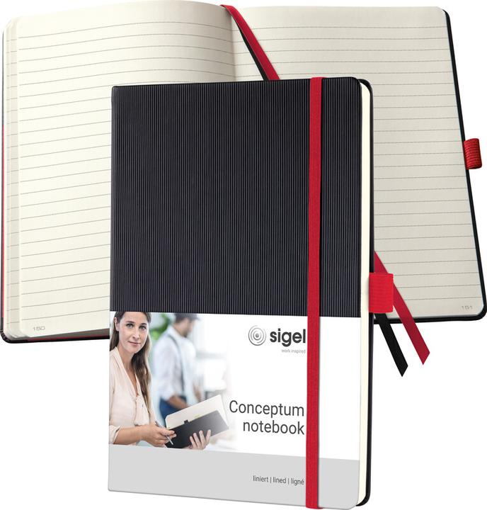 Image du produit Sigel Conceptum (A5, À rayures, Couverture rigide)