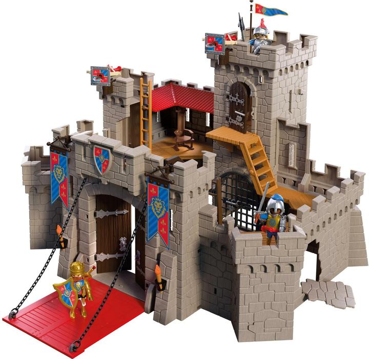 Actual product image Playmobil XXL knight's castle with drawbridge (72112, Playmobil Knight Rider)