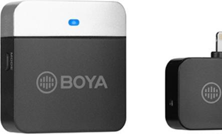 Produktbild Boya 2.4 Ghz Krawatten-Mikrofon Drahtlos BY-M1LV-D für iOS