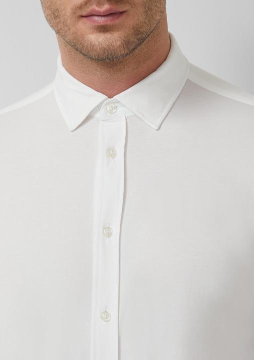 Immagine prodotto s.Oliver Hemd Tailored Fit: Elegantes Langarmhemd aus Edeljersey (44)