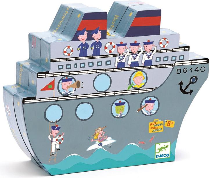 Djeco Naviplouf (mult) (Francese, Inglese, Italiano, Multilingue, Tedesco, 2 Giocatori)