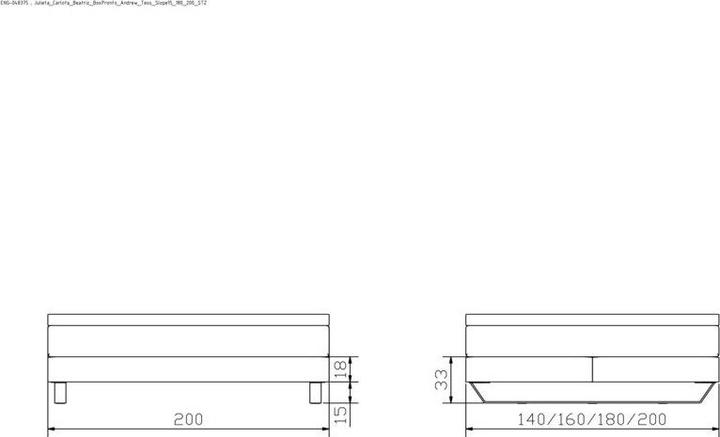Image du produit Hasena Julieta (180 x 200 cm)