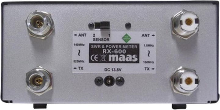 Actual product image Maas Elektronik SWR Meter RX-600 1198