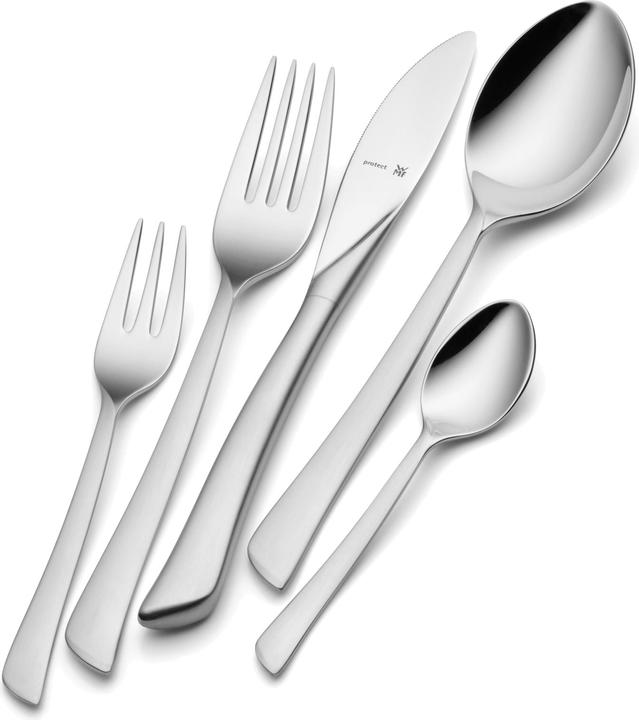 Produktbild WMF Löffel Tafellöffel Menülöffel Essbesteck Virginia Edelstahl 18/10 matt (1 Stück, Löffel)