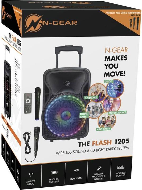 Produktbild N-Gear The Flash 1205 (6 h, Akkubetrieb)
