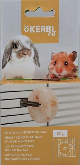 Produktbild Kerbl Nagerzubehör - Leckstein aus Bergkristallsalz - ca. 80 g