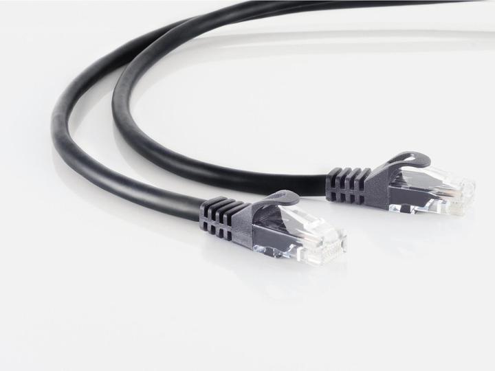 Actual product image Shiverpeaks S/CONN maximum connectivity network cable-RJ45 patch cable U/UTP withCat.7 raw cable black 7.5m (U/UTP, CAT7, 7.50 m)