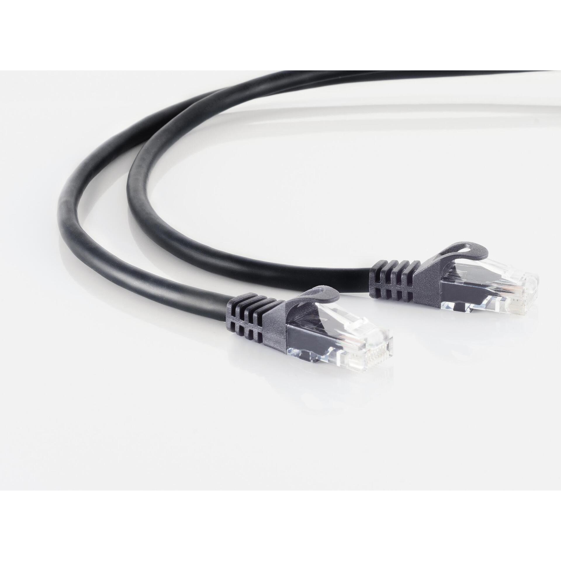 Thumbnail - Shiverpeaks S/CONN maximum connectivity Netzwerkkabel-RJ45 Patchkabel U/UTP mitCat.7 Rohkabel schwarz 20m (U/UTP, CAT7, ...