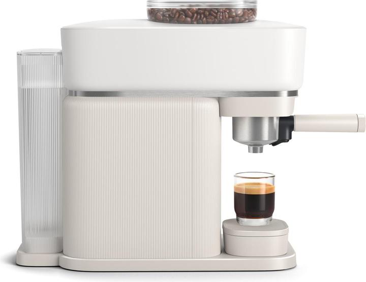 Produktbild Philips Baristina - Bar300/00 - Espressomaschine - Kaffeemaschine mit Bohnen - Weiss (Bar300/00)