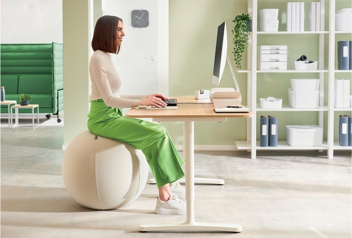 Image du produit Leitz Balle d'assise Active Ø 65cm gris clair (65 cm)