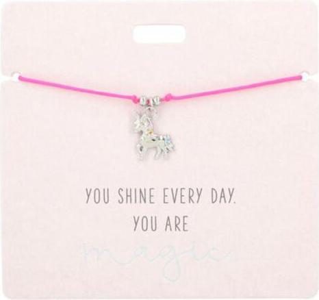 Immagine prodotto Magni Bracciale Depesche 11837-005 11837-005 in rosa Shine Everyday. You Are Magic con ciondolo in (Poliestere)