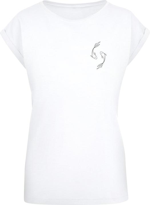 Actual product image Merchcode Ladies Spring - Yin & Jang Fish T-Shirt - 117005 (3XL)